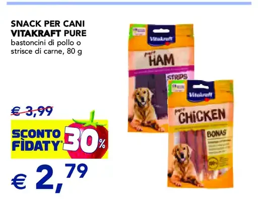 Snack per cani Vitakraft Pure