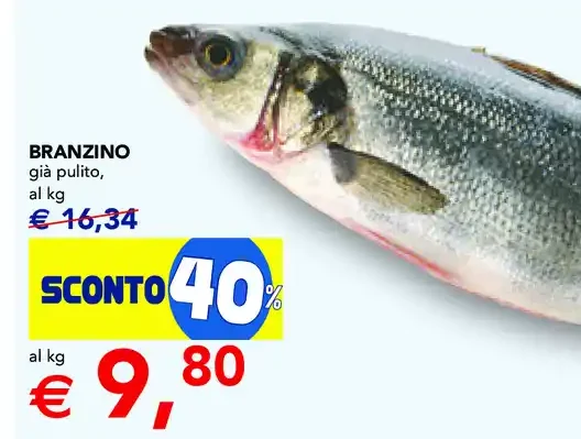 Branzino già pulito