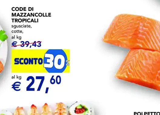 Code di mazzancolle tropicali