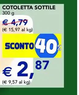 Cotoletta sottile Amadori