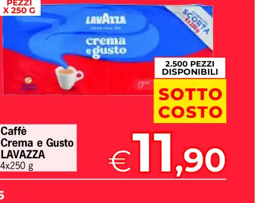 Caffè Crema e Gusto Lavazza