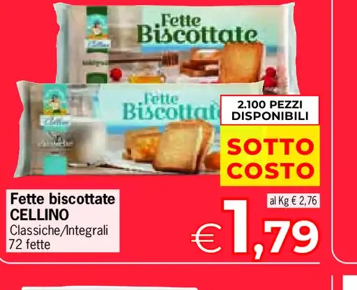 Fette biscottate Cellino
