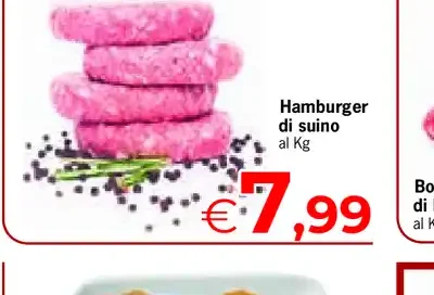 Hamburger di suino