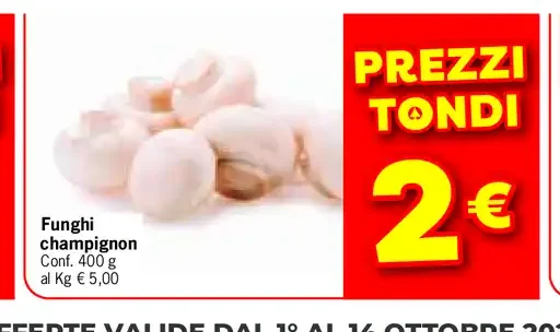 Funghi champignon
