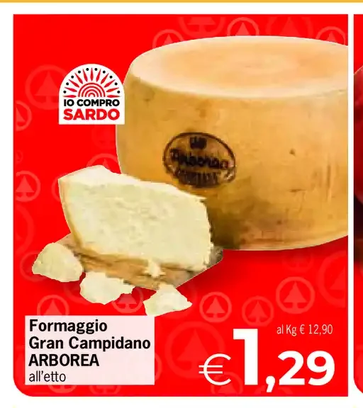 Formaggio Gran Campidano Arborea
