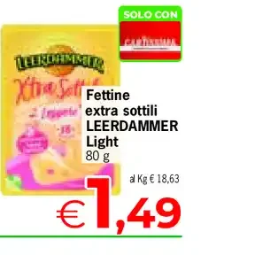Fettine extra sottili Leerdammer Light