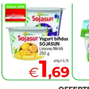 Yogurt bifidus Sojasun