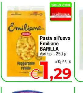 Pasta all'uovo Emiliane Barilla