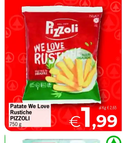 Patate rustiche Pizzoli