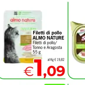 Filetti di pollo Almo Nature