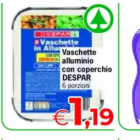 Vaschette alluminio con coperchio