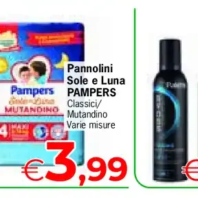 Pannolini Sole e Luna Pampers