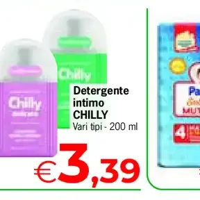 Detergente intimo Chilly