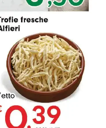 Trofie fresche Alfieri