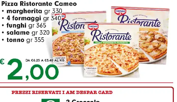 Pizza Ristorante Cameo