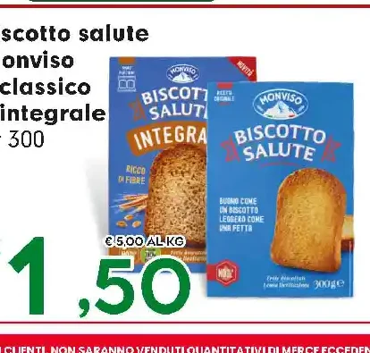 Biscotto salute Monviso