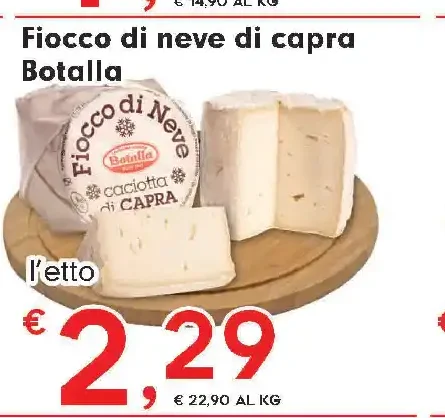 Fiocco di neve di capra Botalla