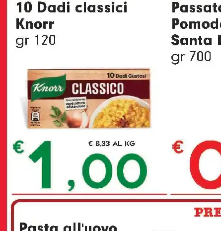Dadi classici Knorr