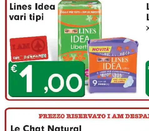 Assorbenti Lines Idea