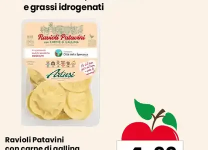 Ravioli Patavini con carne di gallina