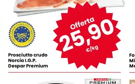Prosciutto crudo Norcia I.G.P.