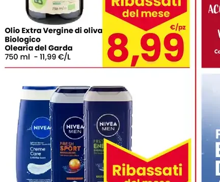 Olio extra vergine di oliva biologico