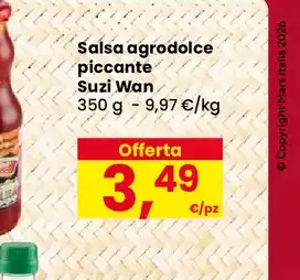 Salsa agrodolce piccante