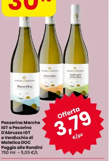 Vini assortiti Poggio alle Rondini