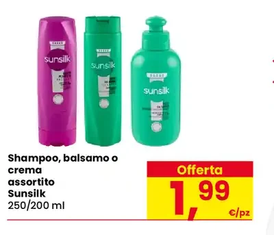 Shampoo, balsamo o crema assortiti Sunsilk