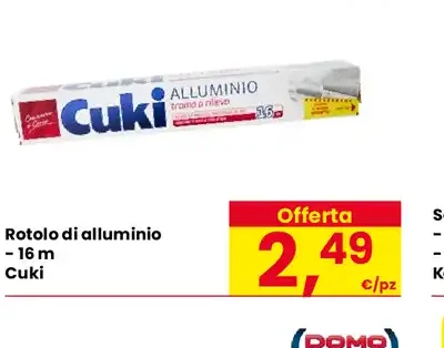 Rotolo di alluminio Cuki