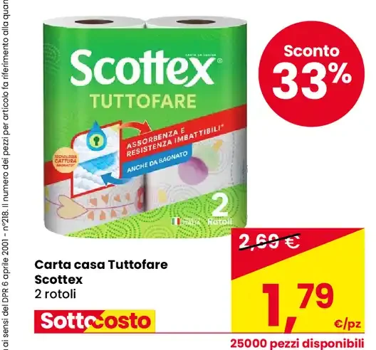Carta casa Tuttofare Scottex