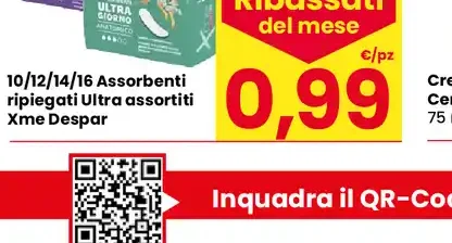 Assorbenti ripiegati Ultra assortiti