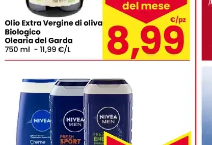 Olio extra vergine di oliva biologico