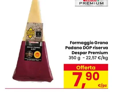 Formaggio Grana Padano DOP riserva