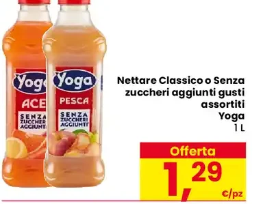 Nettare Classico o Senza zuccheri aggiunti Yoga
