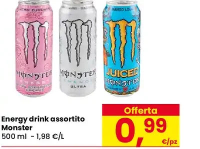 Energy drink assortito Monster