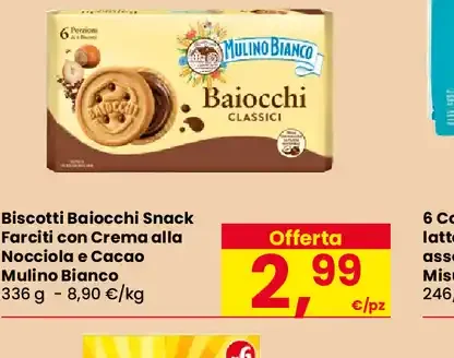 Biscotti Baiocchi Snack Farciti