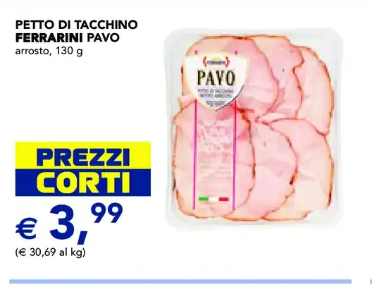 Petto di tacchino Ferrarini Pavo