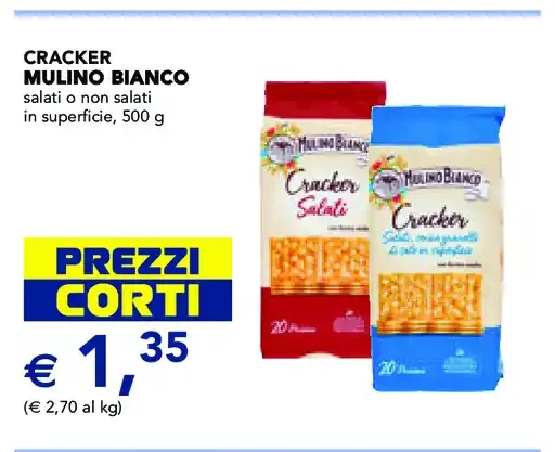 Cracker Mulino Bianco