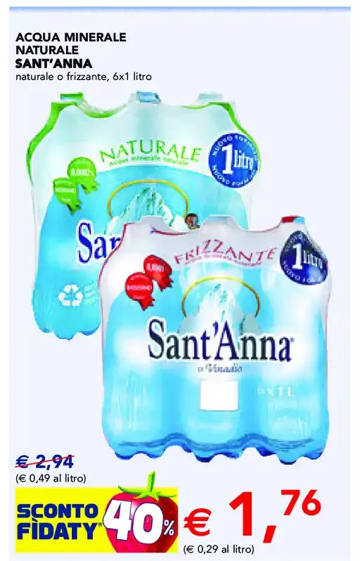 Acqua minerale naturale Sant'Anna