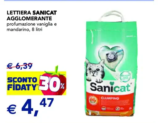 Lettiera Sanicat Ag­glomerante