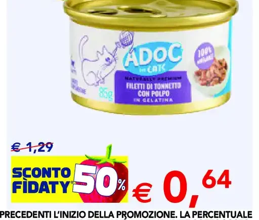 Lattine per gatti Adoc