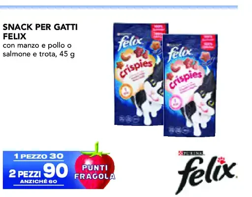 Snack per gatti Felix