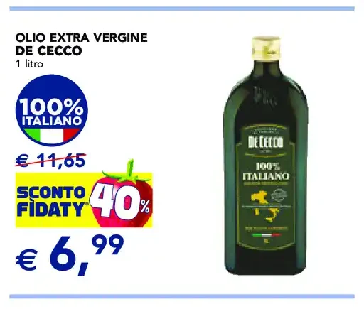 Olio extra vergine De Cecco