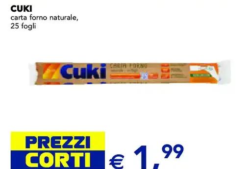 Carta forno Cuki
