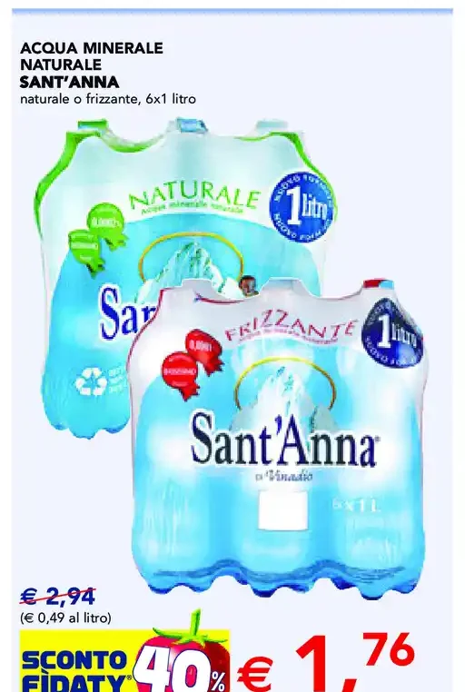Acqua minerale naturale Sant'Anna