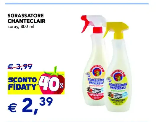 Sgrassatore Chanteclair