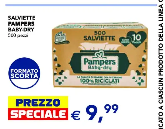 Salviette Pampers Baby-Dry
