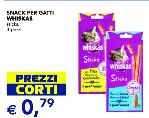 Snack per gatti Whiskas Sticks