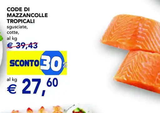 Code di mazzancolle tropicali